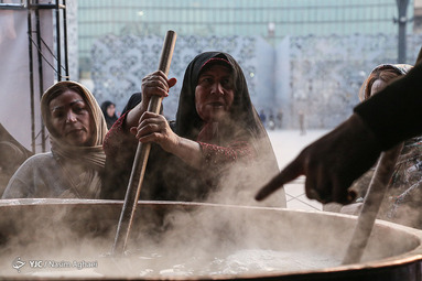 آیین سنتی سمنو پزان
