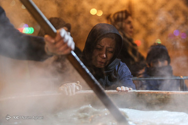 آیین سنتی سمنو پزان