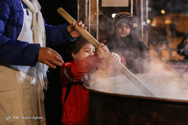آیین سنتی سمنو پزان
