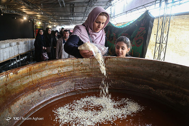 آیین سنتی سمنو پزان
