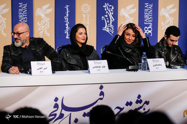 نشست خبری فیلم «شنای پروانه» با حضور عوامل این فیلم