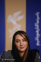 هانیه توسلی در نشست خبری فیلم «شنای پروانه» با حضور عوامل این فیلم