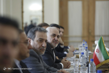 دیدار جوزف بورل، هماهنگ کننده عالی سیاست خارجی اتحادیه اروپا با محمد جواد ظریف، وزیر امور خارجه
