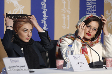 نشست خبری عوامل فیلم آبادان یازده ۶۰ به کارگردانی مهرداد خوشبخت و بازی علیرضا کمالی، حسن معجونی، نادر سلیمانی، حمیدرضا محمدی، ویدا جوان، شبنم گودرزی