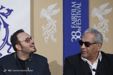 نشست خبری فیلم سینمایی «درخت گردو» در روز چهارم سی‌وهشتمین جشنواره فیلم فجر