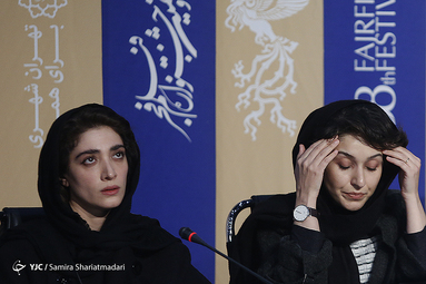 نشست خبری فیلم سینمایی «درخت گردو» در روز چهارم سی‌وهشتمین جشنواره فیلم فجر
