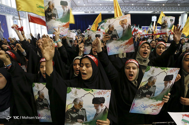 همایش نسل سلیمانی‌ها در مصلی تهران