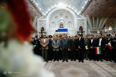 تجدید میثاق اعضای شورای شهر و شهرداری با اما راحل