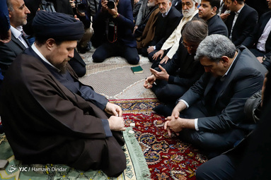 تجدید میثاق اعضای شورای شهر و شهرداری با اما راحل