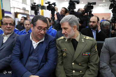 بازدید امیر حاتمی وزیر دفاع و پشتیبانی نیروهای مسلح و رضا رحمانی وزیر صمت از ایران خودرو