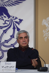 روز هفتم سی‌وهشتمین جشنواره فیلم فجر، نشست خبری فیلم «خروج» به کارگردانی ابراهیم حاتمی کیا