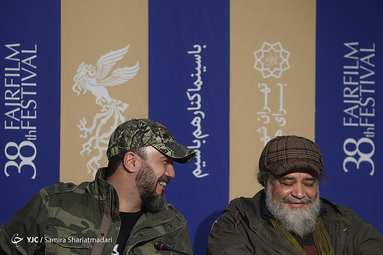 روز هفتم سی‌وهشتمین جشنواره فیلم فجر، نشست خبری فیلم «خروج» به کارگردانی ابراهیم حاتمی کیا