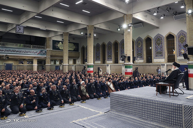 دیدار فرماندهان و کارکنان نیروی هوایی ارتش با رهبر معظم انقلاب