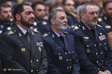 دیدار فرماندهان و کارکنان نیروی هوایی ارتش با رهبر معظم انقلاب