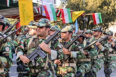 صبحگاه نیروهای مسلح در گرگان