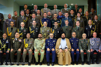 دیدار وابستگان نظامی با فرمانده نیروی هوایی ارتش