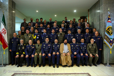 دیدار وابستگان نظامی با فرمانده نیروی هوایی ارتش