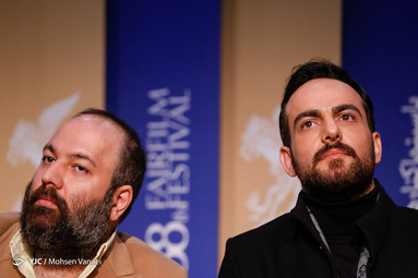 نشست فیلم «سینما شهر قصه» به کارگردانی مشترک کیوان علی‌محمدی و علی‌اکبر حیدری و بازی حامد کمیلی، علی اوجی، آناهیتا درگاهی