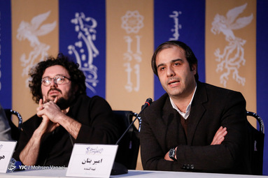 نشست فیلم «خورشید» به کارگردانی مجید مجیدی و بازی علی نصیریان، طناز طباطبایی، جواد عزتی