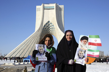 راهپیمایی ۲۲ بهمن ۱۳۹۸/ تهران