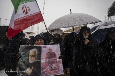 مراسم راهپیمایی یوم الله۲۲ بهمن و جشن چهل و یکمین سالگرد پیروزی انقلاب اسلامی در رشت