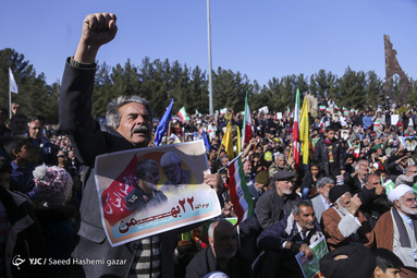 مراسم راهپیمایی یوم الله۲۲ بهمن و جشن چهل و یکمین سالگرد پیروزی انقلاب اسلامی در بیرجند