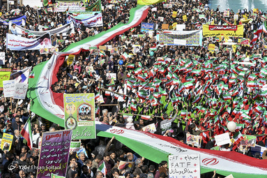 مراسم راهپیمایی یوم الله۲۲ بهمن و جشن چهل و یکمین سالگرد پیروزی انقلاب اسلامی دریزد