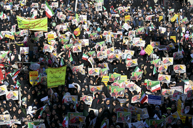 مراسم راهپیمایی یوم الله۲۲ بهمن و جشن چهل و یکمین  سالگرد پیروزی انقلاب اسلامی دریزد