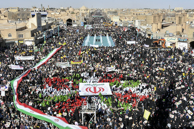 مراسم راهپیمایی یوم الله۲۲ بهمن و جشن چهل و یکمین سالگرد پیروزی انقلاب اسلامی دریزد