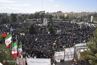 مراسم راهپیمایی یوم الله۲۲ بهمن و جشن چهل و یکمین سالگرد پیروزی انقلاب اسلامی در کرمان
