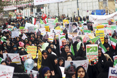 مراسم راهپیمایی یوم الله۲۲ بهمن و جشن چهل و یکمین سالگرد پیروزی انقلاب اسلامی در سمنان