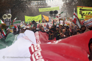 مراسم راهپیمایی یوم الله۲۲ بهمن و جشن چهل و یکمین سالگرد پیروزی انقلاب اسلامی در سمنان