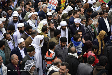 مراسم راهپیمایی یوم الله۲۲ بهمن و جشن چهل و یکمین سالگرد پیروزی انقلاب اسلامی در زابل