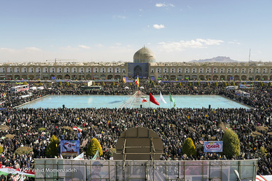 مراسم راهپیمایی یوم الله۲۲ بهمن و جشن چهل و یکمین سالگرد پیروزی انقلاب اسلامی در اصفهان