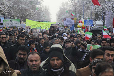 مراسم راهپیمایی یوم الله۲۲ بهمن و جشن چهل و یکمین  سالگرد پیروزی انقلاب اسلامی در ارومیه