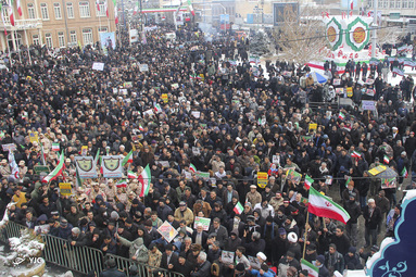 مراسم راهپیمایی یوم الله۲۲ بهمن و جشن چهل و یکمین سالگرد پیروزی انقلاب اسلامی در ارومیه