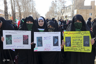 مراسم راهپیمایی یوم الله۲۲ بهمن و جشن چهل و یکمین سالگرد پیروزی انقلاب اسلامی در خوی