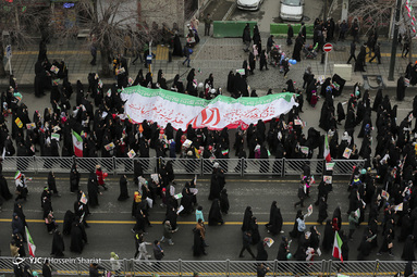 مراسم راهپیمایی یوم الله۲۲ بهمن و جشن چهل  و یکمین سالگرد پیروزی انقلاب اسلامی در مشهد