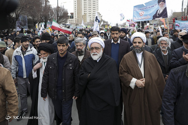 مراسم راهپیمایی یوم الله۲۲ بهمن و جشن چهل  و یکمین سالگرد پیروزی انقلاب اسلامی در مشهد