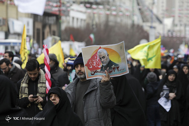 مراسم راهپیمایی یوم الله۲۲ بهمن و جشن چهل  و یکمین سالگرد پیروزی انقلاب اسلامی در مشهد