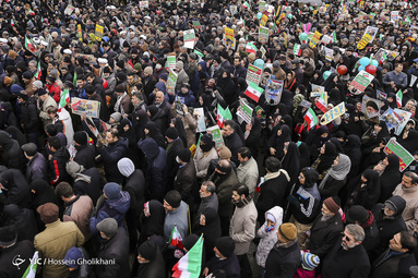 مراسم راهپیمایی یوم الله۲۲ بهمن و جشن چهل و یکمین سالگرد پیروزی انقلاب اسلامی در قزوین