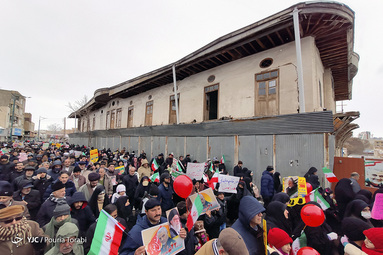 مراسم راهپیمایی یوم الله۲۲ بهمن و جشن چهل و یکمین سالگرد پیروزی انقلاب اسلامی در قزوین