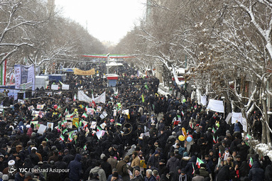 مراسم راهپیمایی یوم الله۲۲ بهمن و جشن چهل و یکمین سالگرد پیروزی انقلاب اسلامی در تبریز