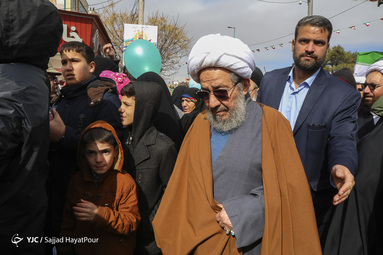 مراسم راهپیمایی یوم الله۲۲ بهمن و جشن چهل و یکمین  سالگرد پیروزی انقلاب اسلامی در با حضور مراجع محترم تقلید در قم
