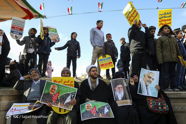 مراسم راهپیمایی یوم الله۲۲ بهمن و جشن چهل و یکمین سالگرد پیروزی انقلاب اسلامی در قم
