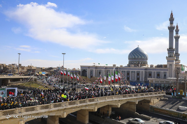 مراسم راهپیمایی یوم الله۲۲ بهمن و جشن چهل و یکمین سالگرد پیروزی انقلاب اسلامی در قم