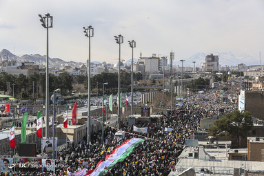 مراسم راهپیمایی یوم الله۲۲ بهمن و جشن چهل و یکمین سالگرد پیروزی انقلاب اسلامی در قم
