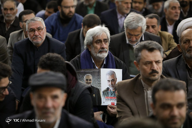 بزرگداشت چهلمین روز شهادت حاج قاسم سلیمانی و یارانش در حرم مطهر رضوی