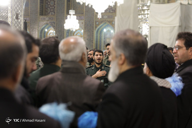 بزرگداشت چهلمین روز شهادت حاج قاسم سلیمانی و یارانش در حرم مطهر رضوی