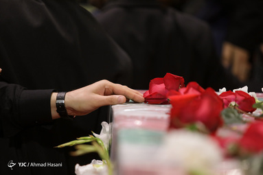 بزرگداشت چهلمین روز شهادت حاج قاسم سلیمانی و یارانش در حرم مطهر رضوی